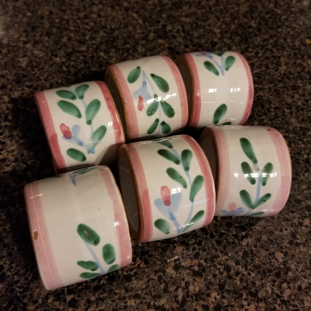 Vintage napkins holder rings